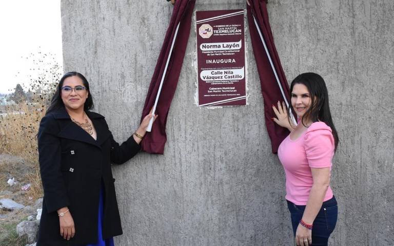 Norma Layón inaugura segunda calle nombrada en honor a grandes mujeres