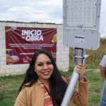Arranca Tonantzin Fernández la rehabilitación del alumbrado público en todo el municipio