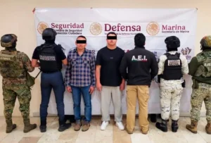 Dos sospechosos del CJNG son detenidos en Puebla