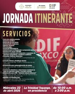 Ariadna Ayala acerca jornada integral del DIF a La Trinidad Tepango en Atlixco