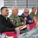 Gabinete de Seguridad visita Sinaloa y se reúne con Rocha Moya
