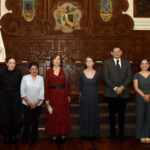 Se inaugura la Cátedra Magistral Dra. Matilde Montoya en el salón Barroco de la BUAP