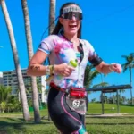 La atleta poblana Dana Vega destacó como la mejor mexicana en el Ironman de Texas 2026