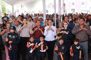 Ariadna Ayala fortalece paz y seguridad en Atlixco con jornada por amor a Puebla