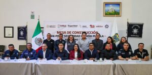 Mesa de Paz en San Pedro Cholula consolida estrategias de seguridad y fortalece el trabajo interinstitucional