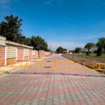 La Presidenta Municipal María Guadalupe Martínez entregó pluma vial que ayudará a prevenir accidentes en la zona escolar