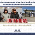 FGE realiza cateo contra narcomenudeo y detiene a dos en Coronango