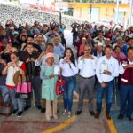 Tonantzin Fernández fortalece al campo cholulteca con entrega de biofertilizantes