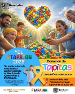 La Presidenta Municipal María Guadalupe Martínez Gerardo te invita al TAPATON 2026