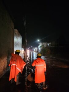 El Gobierno de San Pedro Cholula informa que la brigada pluvial intermunicipal se encuentra realizando labores ante las lluvias