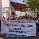 Encabeza Lupita Fernández faena comunitaria en Casa del Abue