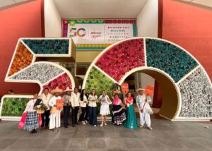 Valle de Catrinas de Atlixco llega a Acapulco; Ariadna Ayala agradece al gobernador el apoyo