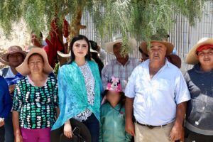 Fortalece diálogo ciudadano la Presidenta Municipal María Guadalupe Martínez Gerardo en la cabecera municipal