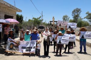 Arranca obra clave en Compañía de Jesús con presencia de la Presidenta Municipal María Guadalupe Martínez Gerardo