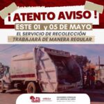 Garantiza Gobierno de San Pedro Cholula servicios de limpia en días festivos
