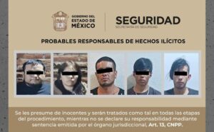 Aprehenden a peligroso operador del CJNG en EDOMEX