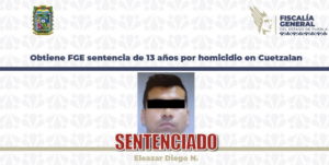 Sentencian hombre con 13 años por homicidio en Cuetzalan