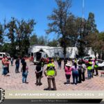 Quecholac participó activamente en el Simulacro Nacional 2026