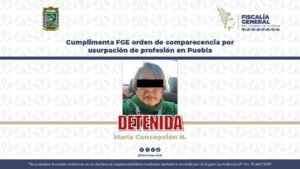 Cumplen orden de comparecencia por usurpación de profesión en Puebla