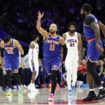 Knicks barrió a Sixers y Timberwolves igualó ante Spurs
