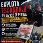 Denuncian presunto abuso de poder en la Secretaría de Seguridad Ciudadana de Puebla