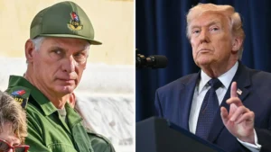 Díaz-Canel acusa a Trump de intentar provocar una catástrofe humanitaria y “un baño de sangre”
