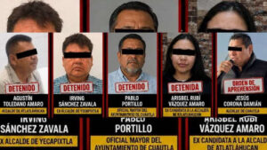 Detienen a alcalde de Atlatlahuacán y ex presidente municipal de Yecapixtla, Morelos, en el marco del Operativo Enjambre