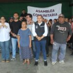 Junto al pueblo, Guadalupe Vargas impulsa obras que transforman comunidades de Xicotepec