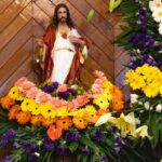 El Ayuntamiento de Quecholac realizó la colocación de arreglos florales en la capilla del Barrio de Las Cruces