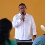 En recorrido por la Mixteca, el diputado Pável Gaspar destacó el compromiso con el desarrollo social y la niñez