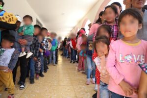 Quecholac realizó con éxito la entrega masiva de juguetes en la comunidad de Guadalupe Enríquez