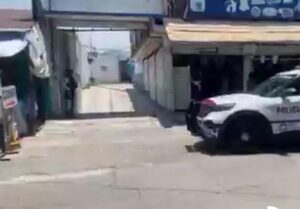 Rápida respuesta de la SSP estatal tras balacera en inmediaciones del mercado Morelos deja detenidos a dos presuntos responsables