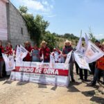 Inicia Gobierno de Xiutetelco pavimentación con concreto hidráulico en El Aguaje