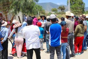 El Ayuntamiento de Quecholac impulsa gestiones para mejorar servicios básicos en el barrio del Señor de Chalma