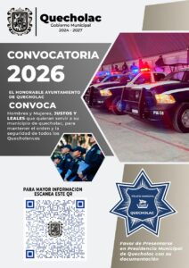 La Presidenta María Guadalupe Martínez Gerardo convoca a ciudadanos a unirse a la Policía Municipal