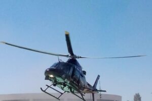 Respuesta inmediata permite traslado aéreo de embarazada desde Acatlán de Osorio