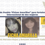 Activa FGE “Fichas Amarillas” para fortalecer la búsqueda internacional de dos mujeres
