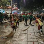 La pasión por el triunfo de México se salió de control: los festejos dejaron 40 toneladas de residuos y daños en la CDMX