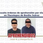 Detienen a responsables por violación agravada a menor en Tlacotepec de Benito Juárez