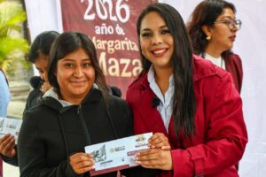Claudia Sheinbaum y Tonantzin Fernández trabajan en sinergia por la educación de las y los niños cholultecas
