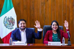 José Alcudia respalda la continuidad del proyecto que encabeza Tonantzin Fernández en San Pedro Cholula