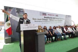 Detona conectividad carretera gobierno estatal en San José Chiapa