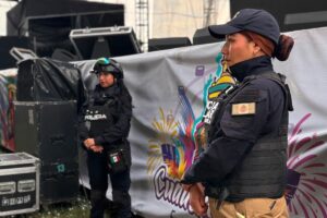 Policía Auxiliar reporta saldo blanco en foro artístico de Cuautlancingo