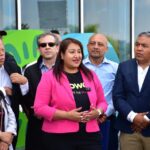 Llegan a Puebla los primeros pasajeros del vuelo directo desde Newark