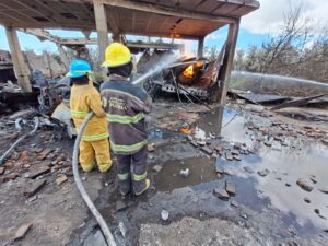 Fuerzas federales y gobierno estatal continúan labor de mitigación de riesgos en Tepeaca