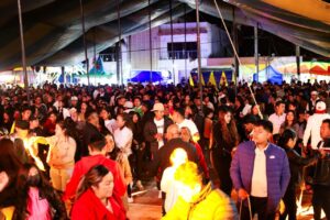 El Ayuntamiento de Quecholac llevó a cabo el tradicional baile de La Compañía de Jesús, en el marco de las festividades del Corpus Christi