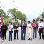 Entregan nueva vialidad en San Mateo Tlaixpan