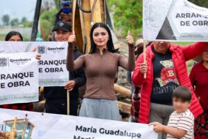 La Presidenta Municipal Guadalupe Martínez Gerardo impulsa una nueva etapa de desarrollo vial
