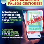 ¡No te dejes engañar por falsos gestores!