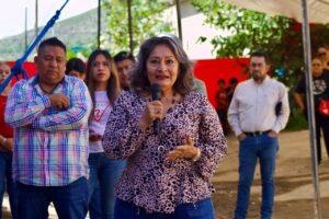 Entregan ampliación de drenaje sanitario en el barrio La Ermita